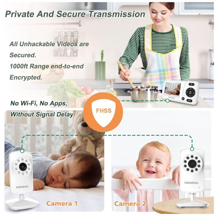 Monitor-HelloBaby-com-2-Cameras-Tela-Portatil-de-Viagem-de-Imagem-4