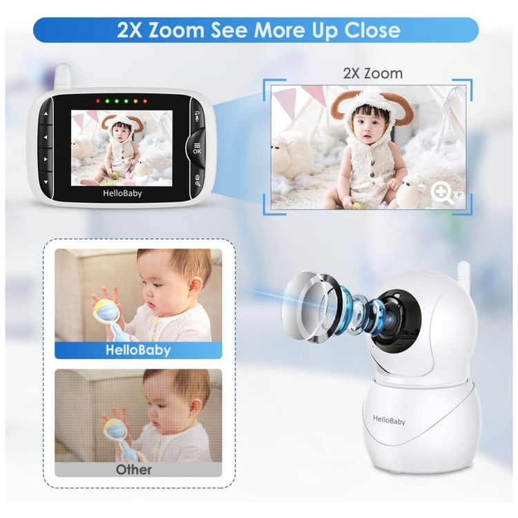HelloBaby-Monitor-Com-Camera-E-Audio-Tela-IPS-LCD-Video-Imagem-2