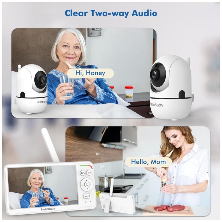 Monitor-de-Bebe-HelloBaby-Tela-Dividida-IPS-de-1524-cm-2-Imagem-5