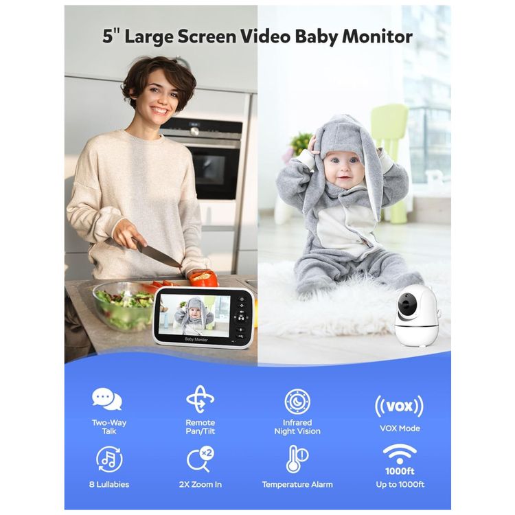 Camera-de-Vigilancia-para-Bebe-GoodBaby-com-Controle-Imagem-1
