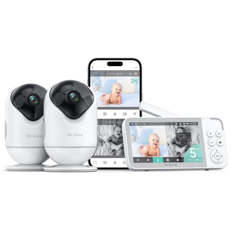 Baba-Eletronica-de-Bebe-Inteligente-VistaView-com-2-Cameras-Imagem-0