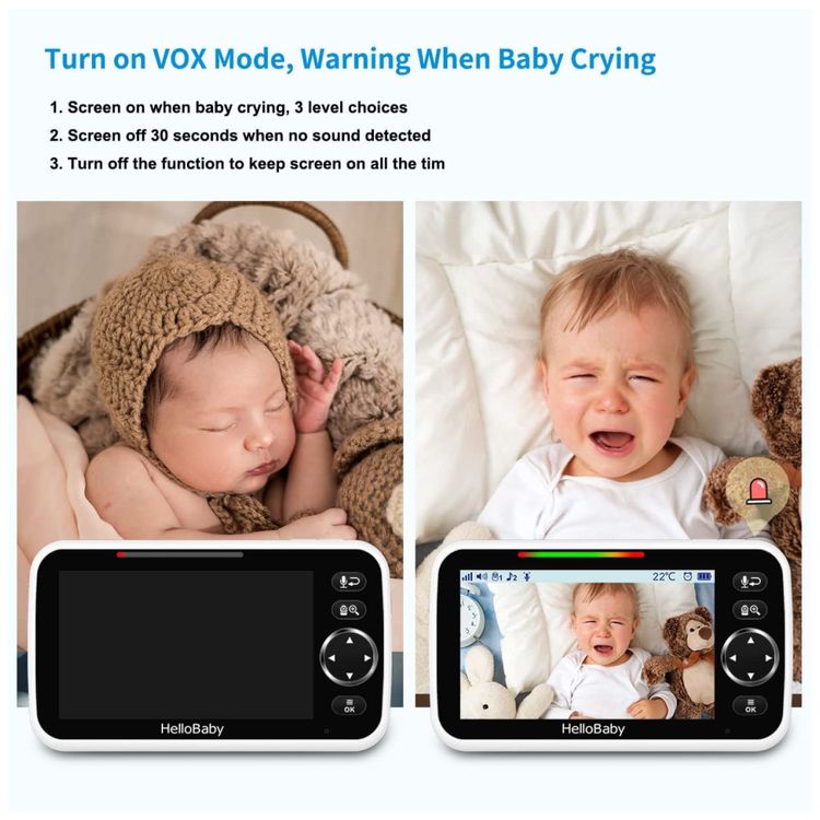 Monitor-de-Bebe-HelloBaby-HB6550-com-4-Cameras---Sem-WiFi-Imagem-3