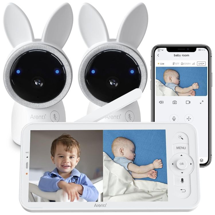 Baba-Eletronica-com-2-Cameras-WiFi-2K-UHD-Tela-5--HD-Imagem-0