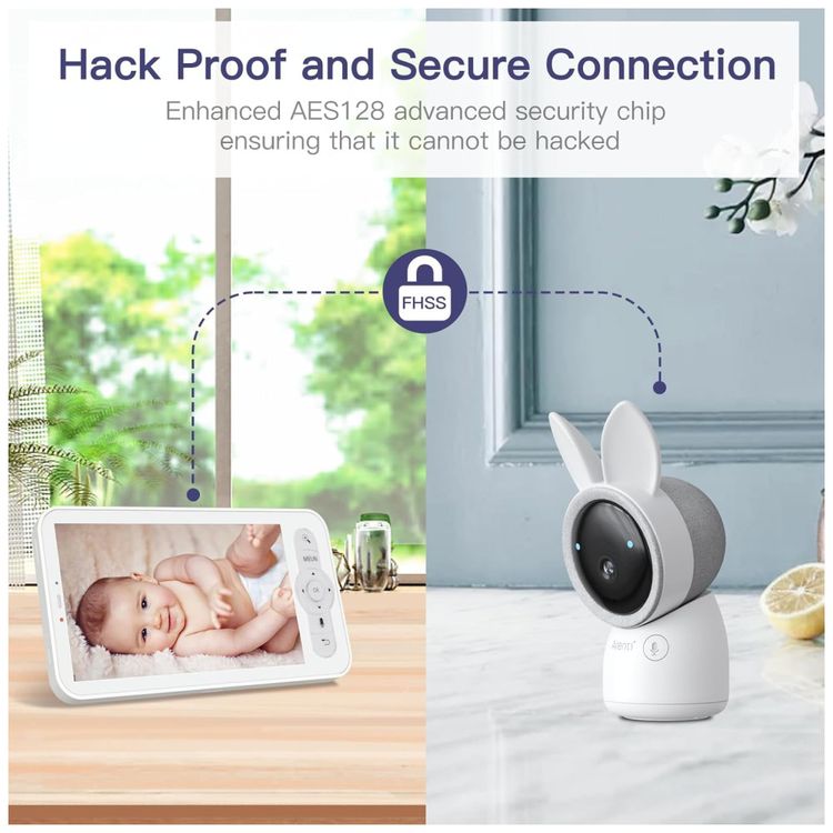 Baba-Eletronica-Domestica-Arenti-Baby-Monitor-de-Bebe-com-Imagem-6