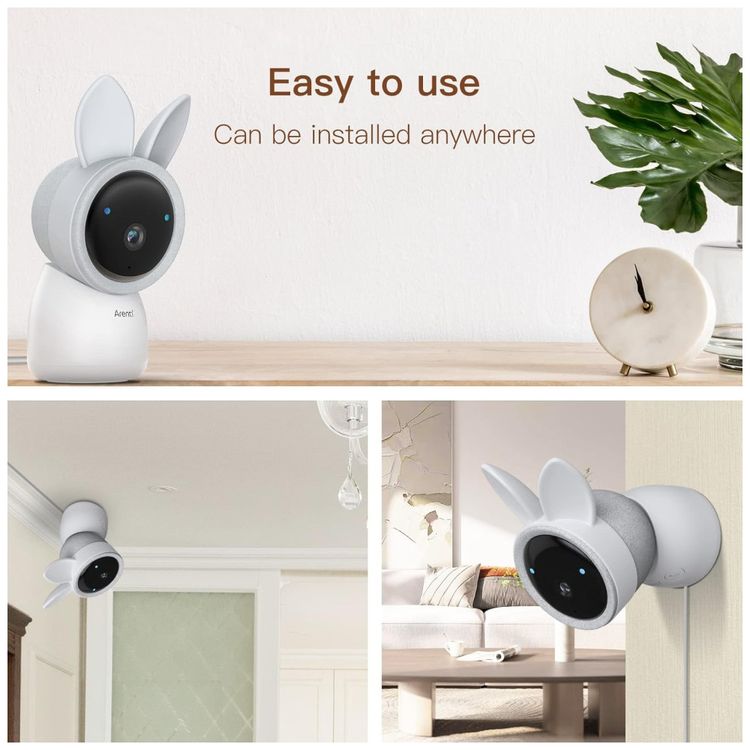 Baba-Eletronica-Domestica-Arenti-Baby-Monitor-de-Bebe-com-Imagem-7