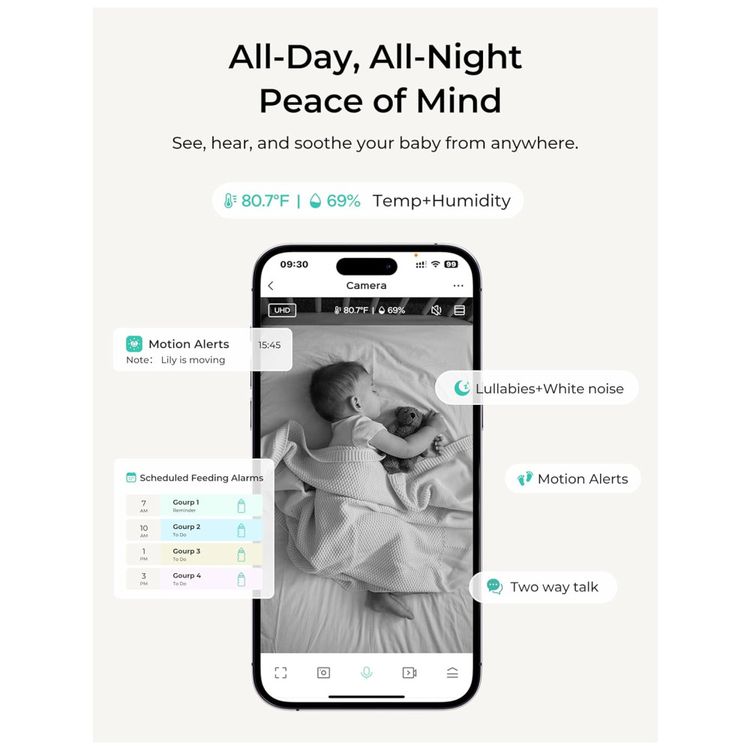 Baba-Eletronica-Inteligente-Dr.Care-VistaView-Lite-WiFi--Imagem-2