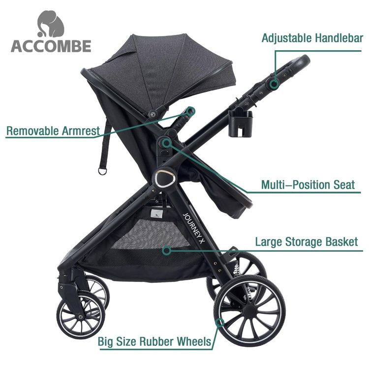 Carrinho-de-Bebe-2-em-1---Berco-Conversivel-para-Imagem-4