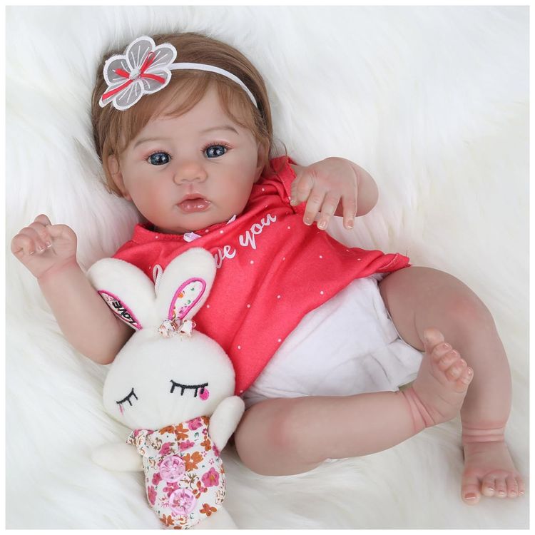 Boneca-Realista-WOOROY-Reborn-de-4572-Centimetros-Bebe-Imagem-2