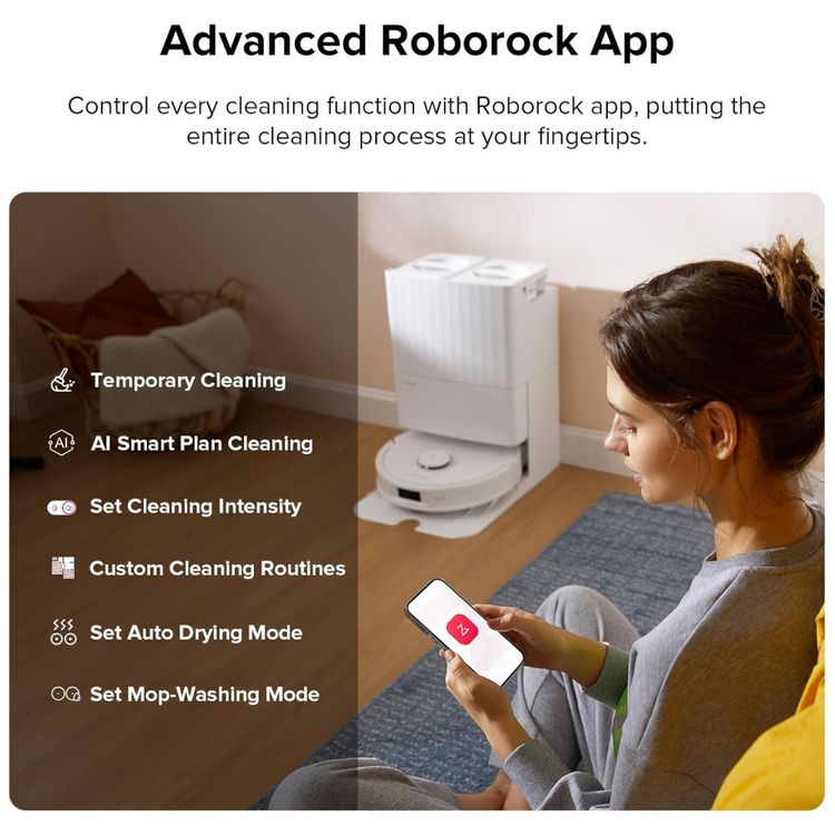 Robo-Aspirador-e-Esfregao-Roborock-Qrevo-Plus-com-Braco-Imagem-6