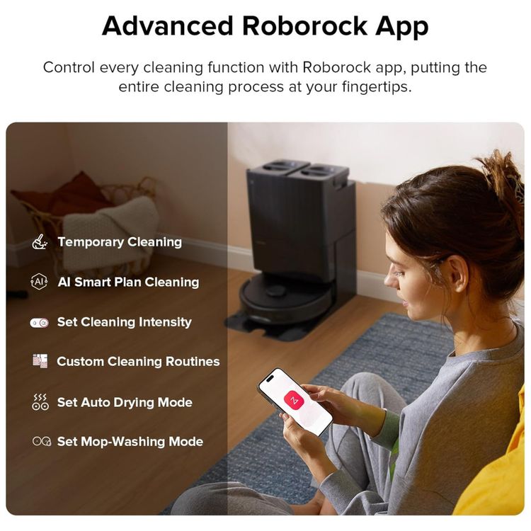 Aspirador-Robo-e-Esfregao-Roborock-Qrevo-Plus-com-Design-Imagem-6