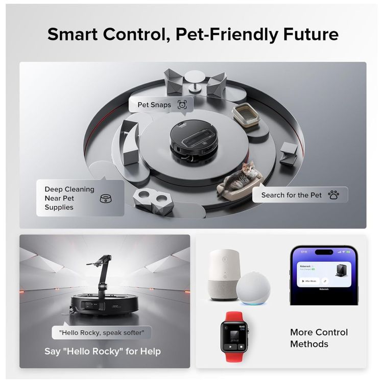 Roborock-Saros-Z70--Aspirador-Robo-e-Esfregao-com-Braco-Imagem-8