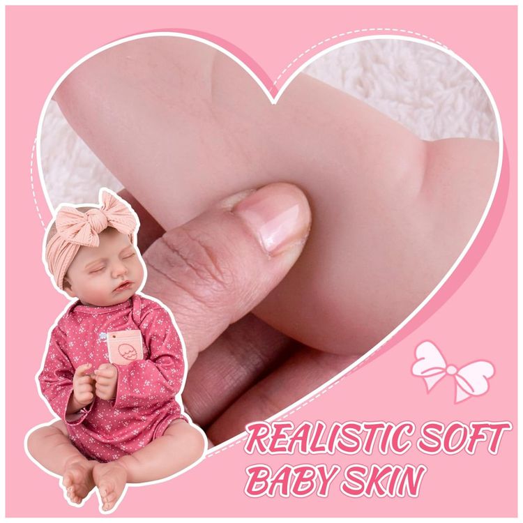 Boneca-Bebe-Menina-Realista-Aori-Reborn-de-50cm-Conjunto-Imagem-2