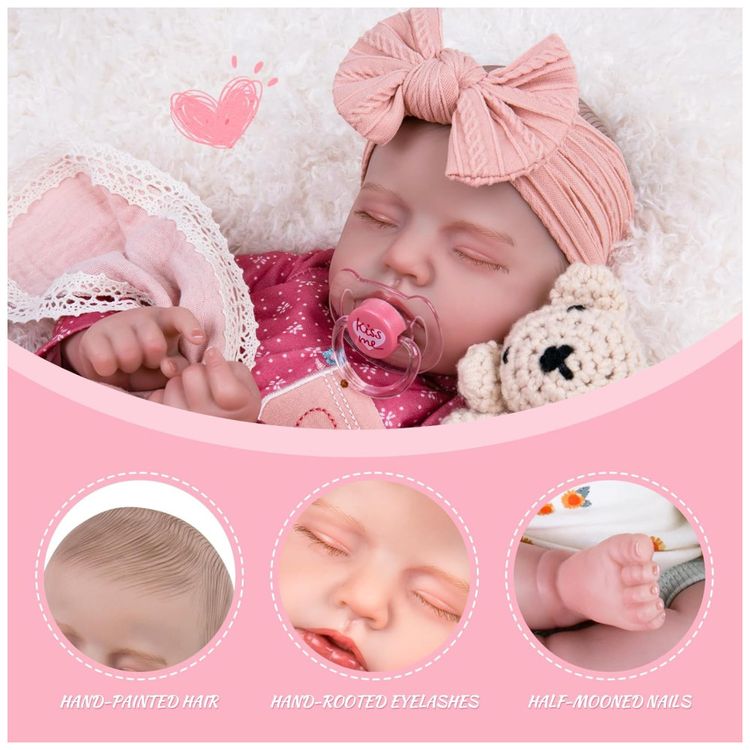 Boneca-Bebe-Menina-Realista-Aori-Reborn-de-50cm-Conjunto-Imagem-6
