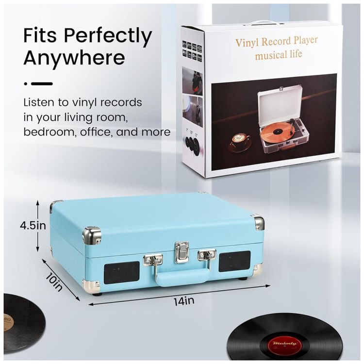 Toca-discos-Hododou-Vinyl-Record-Player-Portatil-com-Imagem-5