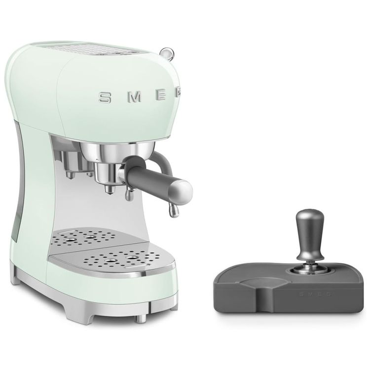 Cafeteira-Espresso-Manual-e-Compactador-Smeg-Verde-Pastel-Imagem-0