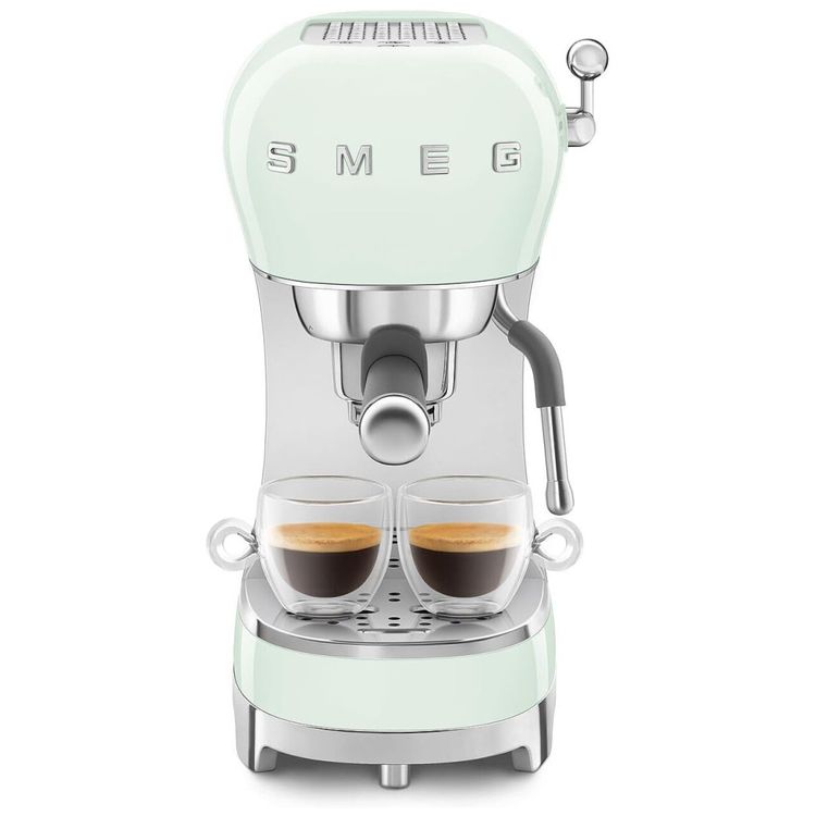 Cafeteira-Espresso-Manual-e-Compactador-Smeg-Verde-Pastel-Imagem-2