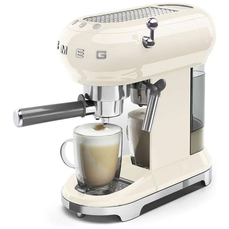 Cafeteira-Espresso-Smeg-ECF01CRUS-Tamanho-Unico-1L-Creme-Imagem-1