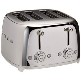 Torradeira-Smeg-50s-Style-Retro-Aesthetic-4-Fatias-Aco-Inox-Imagem-0