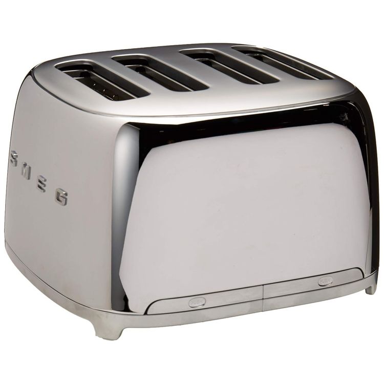 Torradeira-Smeg-50s-Style-Retro-Aesthetic-4-Fatias-Aco-Inox-Imagem-1