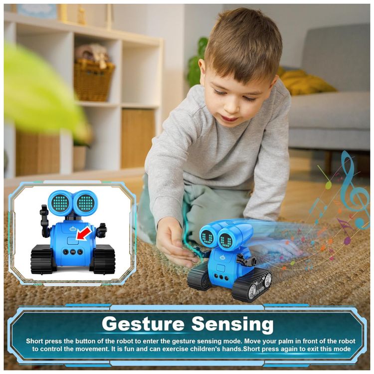 Hamourd-Robot-Toys--Robo-Emo-com-Funcao-Walkie-Talkie-Imagem-5
