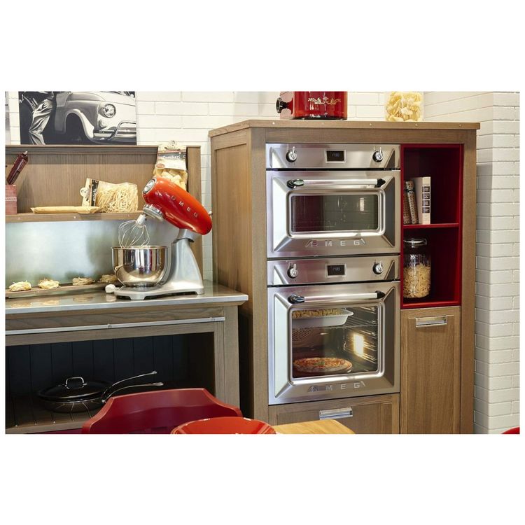 Batedeira-Smeg-50s-Retro-Vermelha---Grande-e-Estilosa-Imagem-3