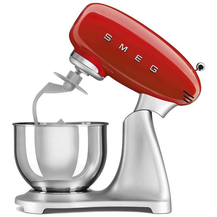 Batedeira-Smeg-50s-Retro-Vermelha---Grande-e-Estilosa-Imagem-4
