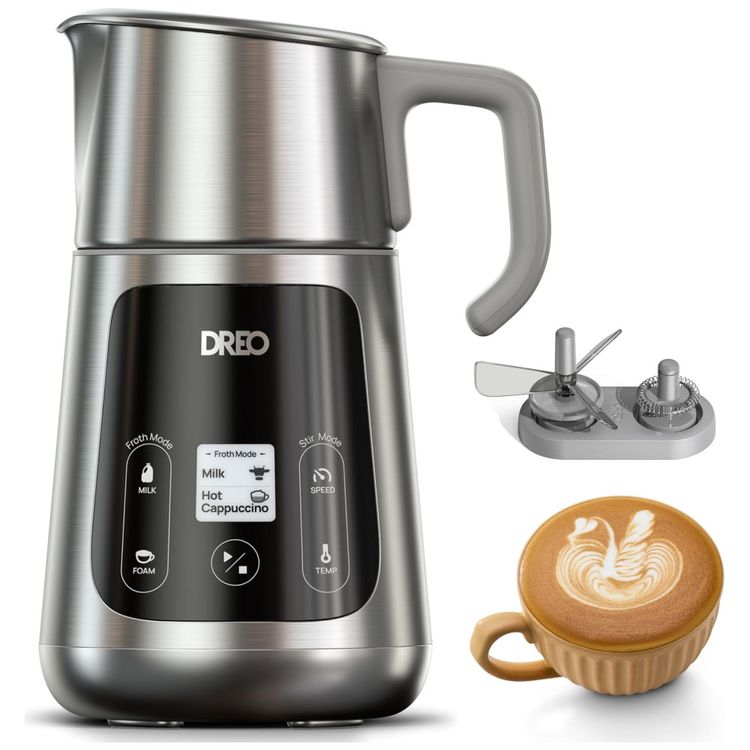 Dreo-BaristaMaker-Espumador-de-leite--30-Bebidas-Espuma-Imagem-0