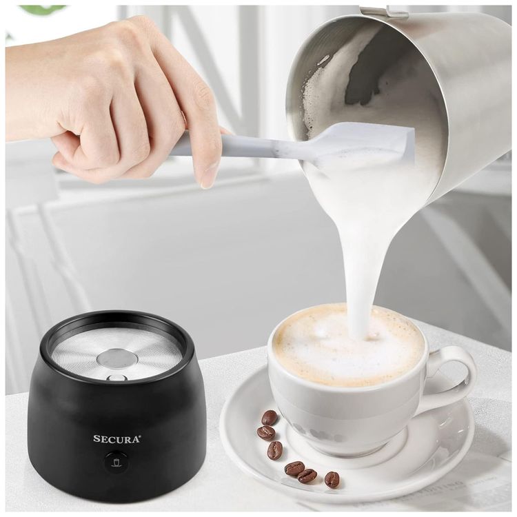 Espumador-de-Leite-e-Vaporizador-Secura-500ml-em-Inox-Imagem-6
