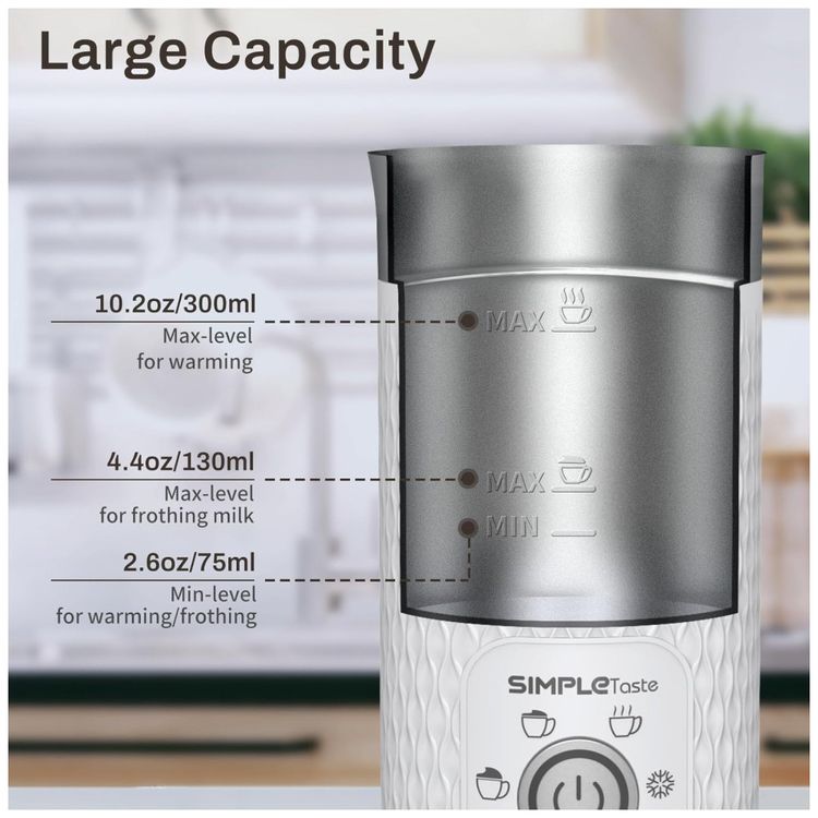Espumador-de-Leite-SIMPLETASTE-Vaporizador-Eletrico-4-em-Imagem-3