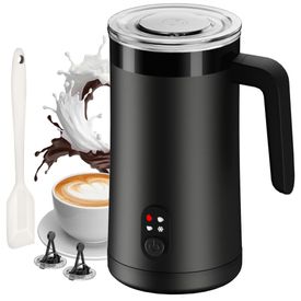 Espumador-de-Leite-4-em-1-e-Aquecedor-de-Leite-400ml-Preto-Imagem-0