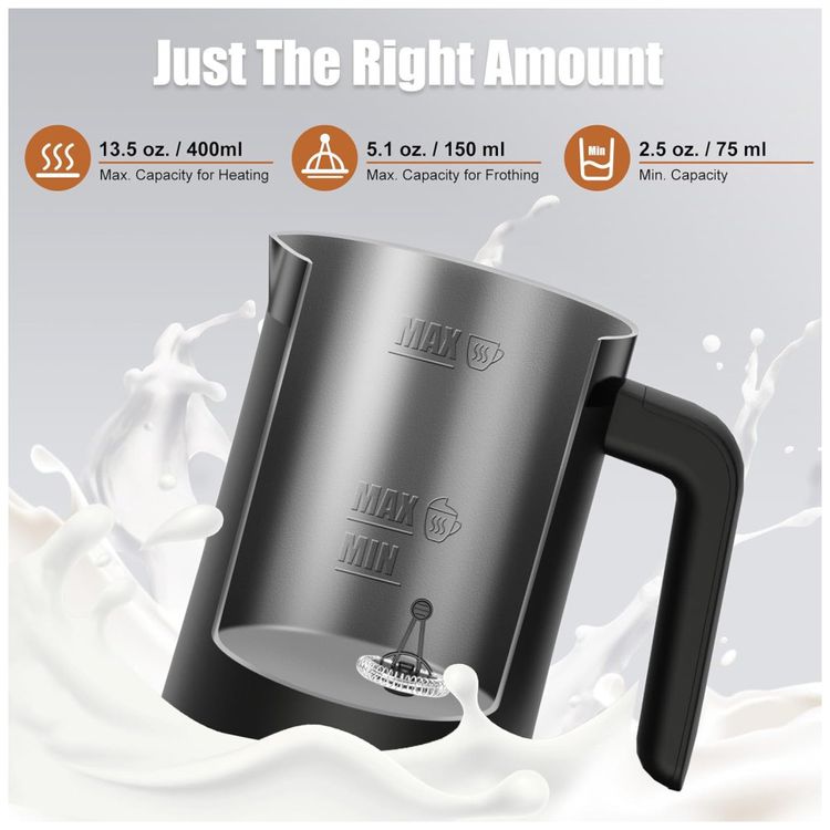 Espumador-de-Leite-4-em-1-e-Aquecedor-de-Leite-400ml-Preto-Imagem-3