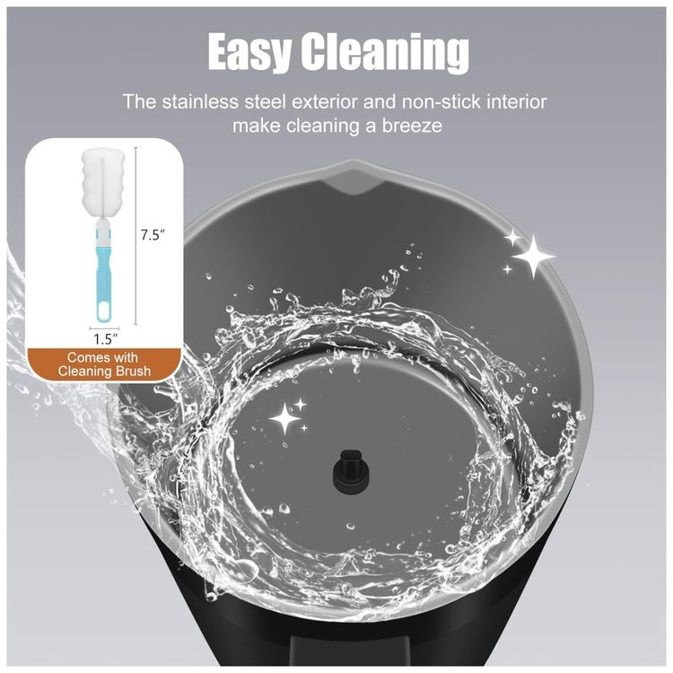 Espumador-de-Leite-4-em-1-e-Aquecedor-de-Leite-400ml-Preto-Imagem-5