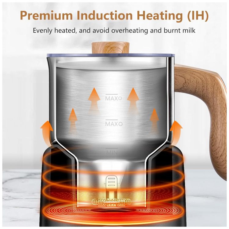 Espumador-e-Aquecedor-8-em-1-AMZCHEF-550W-Jarro-Inox-Imagem-7