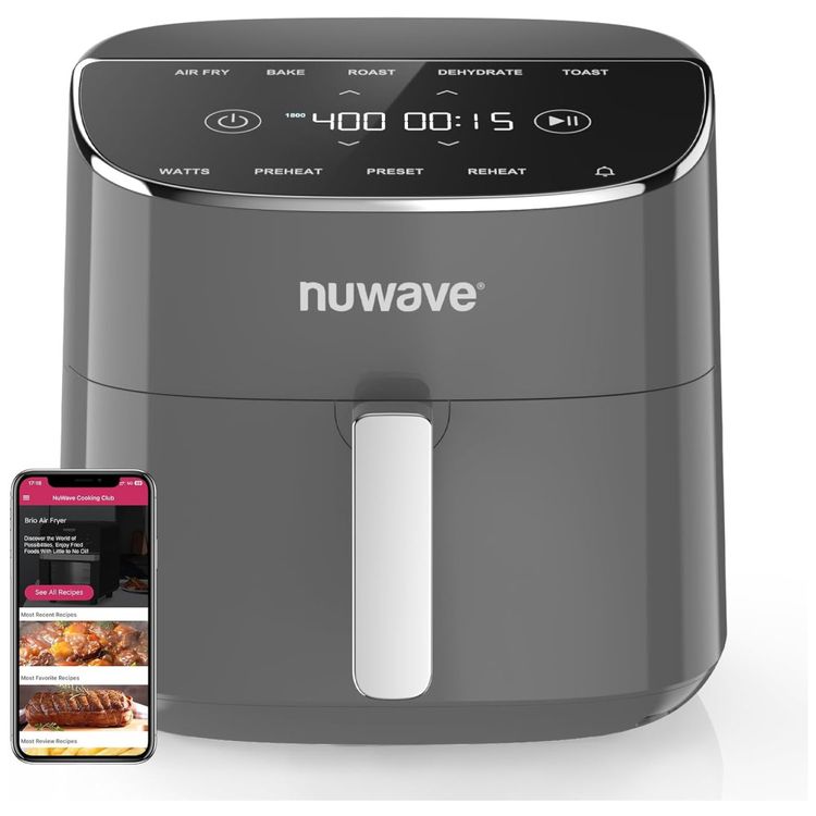 Fritadeira-Eletrica-sem-Oleo-Nuwave-Brio-Plus-8-Litros-Imagem-0