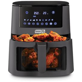 Fritadeira-Digital-de-Ar-DASH-7-litros-Clear-View-Forged-Imagem-0