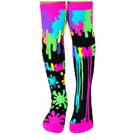 Meias-de-Slime-Meias-Divertidas-ate-o-Joelho-com-Cores-Imagem-0