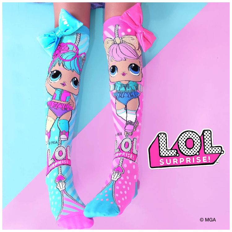 Meias-L.O.L-Surprise-Bonbon-Dawn-Meias-Longas-e-Fofas-com-Imagem-1