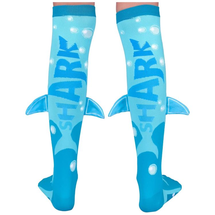 Meias-Shark-Lindas-Meias-ate-o-Joelho-com-Barbatanas-de-Imagem-1