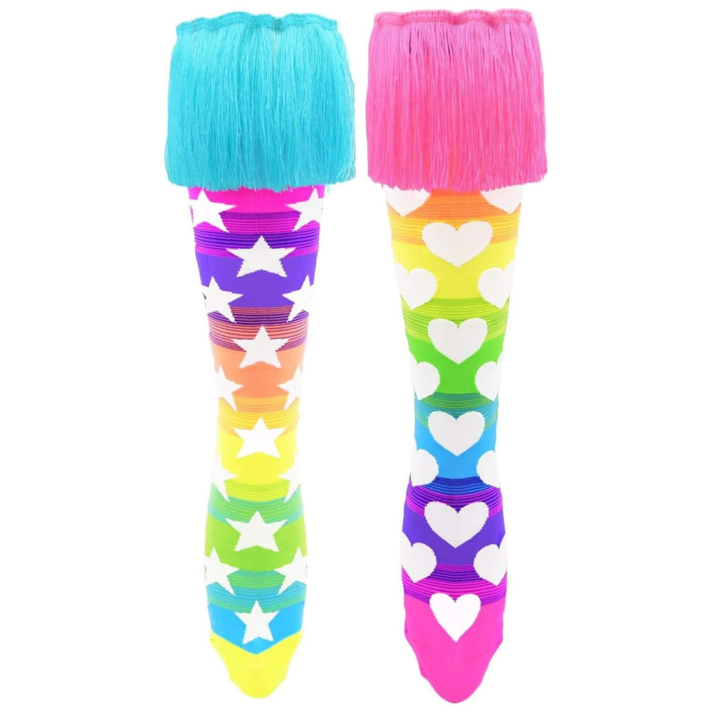 Meias Lets Dance, Lindas Meias de Dança até o Joelho com Franjas Personalizadas no Topo! 6-18 Anos Multicoloridas,MADMIA