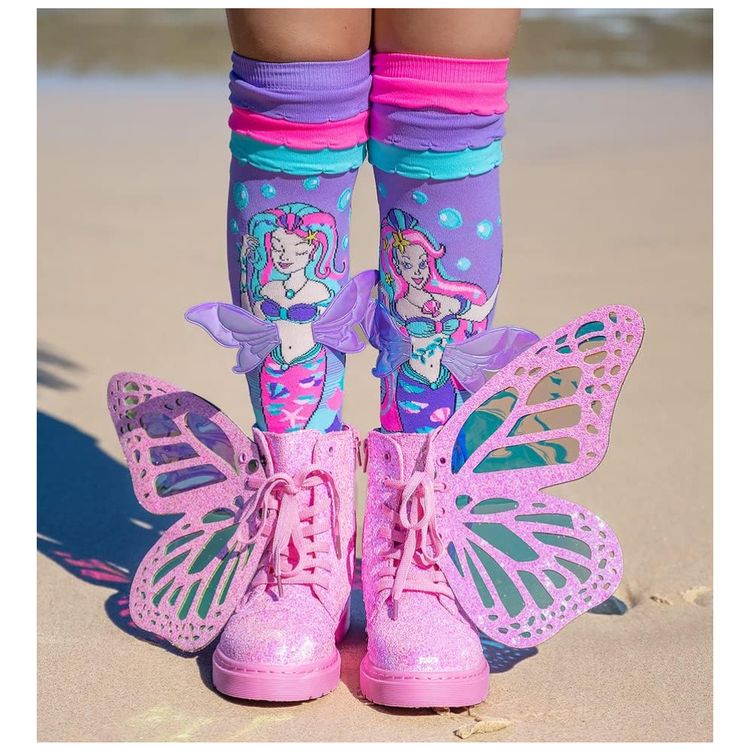 Meias-Mermaid-Vibes-Meias-Fofas-ate-o-Joelho-com-Babados-e-Imagem-2