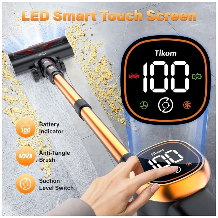 Aspirador-de-Po-Portatil-Tikom-V500-450W-40mCA-Tela-LED-Imagem-2