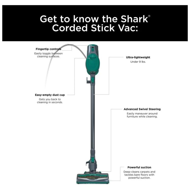 Aspirador-de-Po-Vertical-com-Fio-Shark-Rocket-UltraLight-Imagem-7
