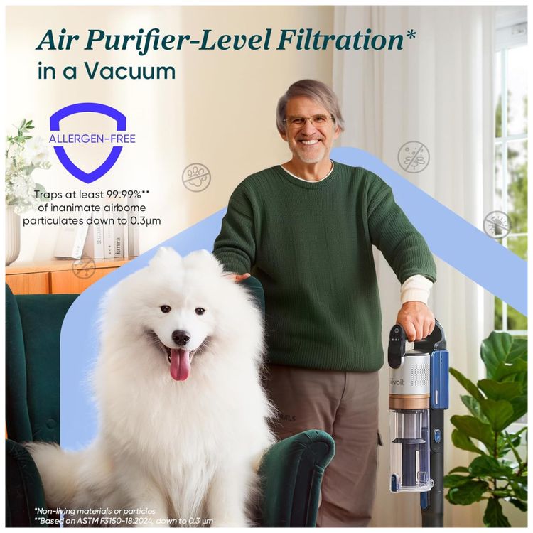 Aspirador-de-Po-Sem-Fio-LEVOIT-com-Filtro-HEPA-Design-Imagem-1