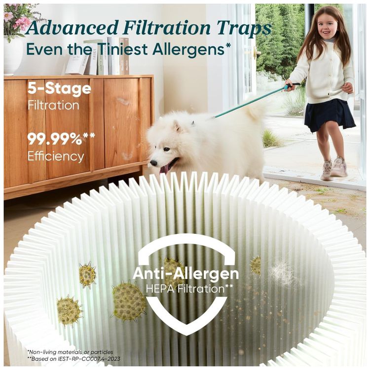 Aspirador-de-Po-Sem-Fio-LEVOIT-com-Filtro-HEPA-Design-Imagem-3