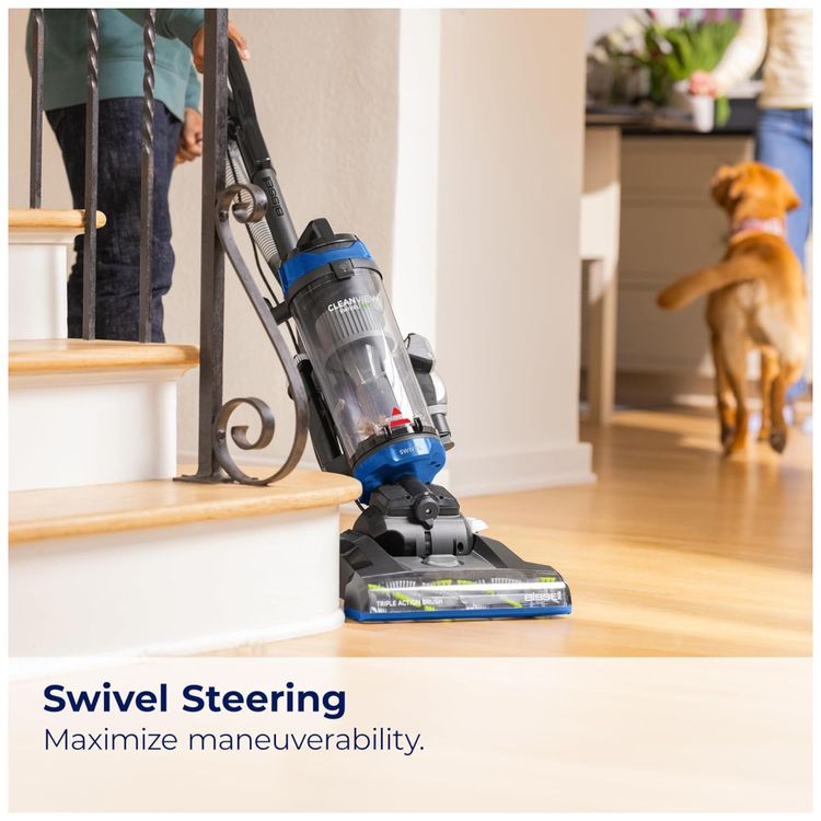 Aspirador-Bissell-CleanView-Swivel-com-Escova-Tripla-Rodas-Imagem-2
