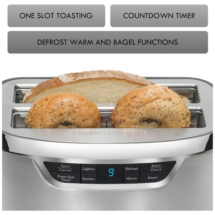 Torradeira-Kenmore-Elite-76774-de-4-Fatias-com-Slot-Longo-Imagem-2