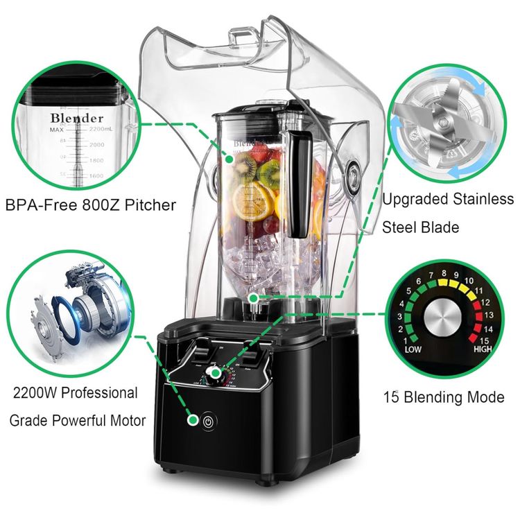 Liquidificador-Comercial-para-Smoothies-2200W-2.2-Litros-Imagem-2