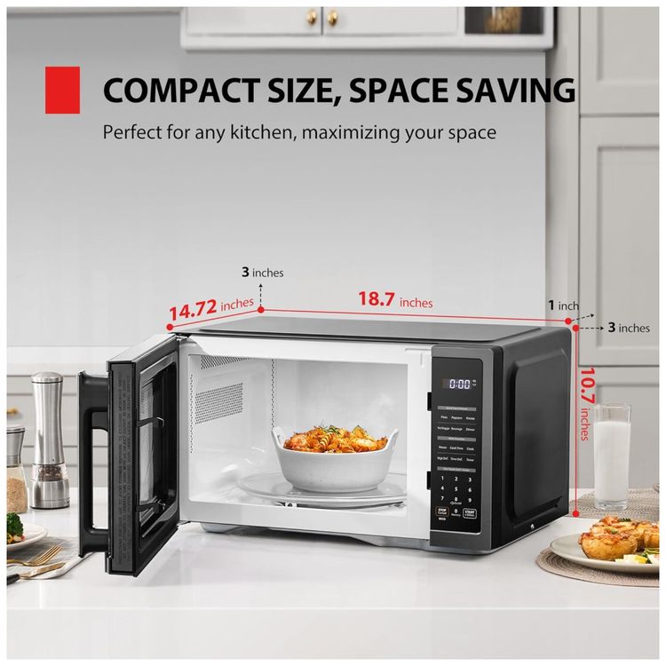 Forno-de-Micro-ondas-TOSHIBA-ML4EM09PABS-com-6-Programas-Imagem-1