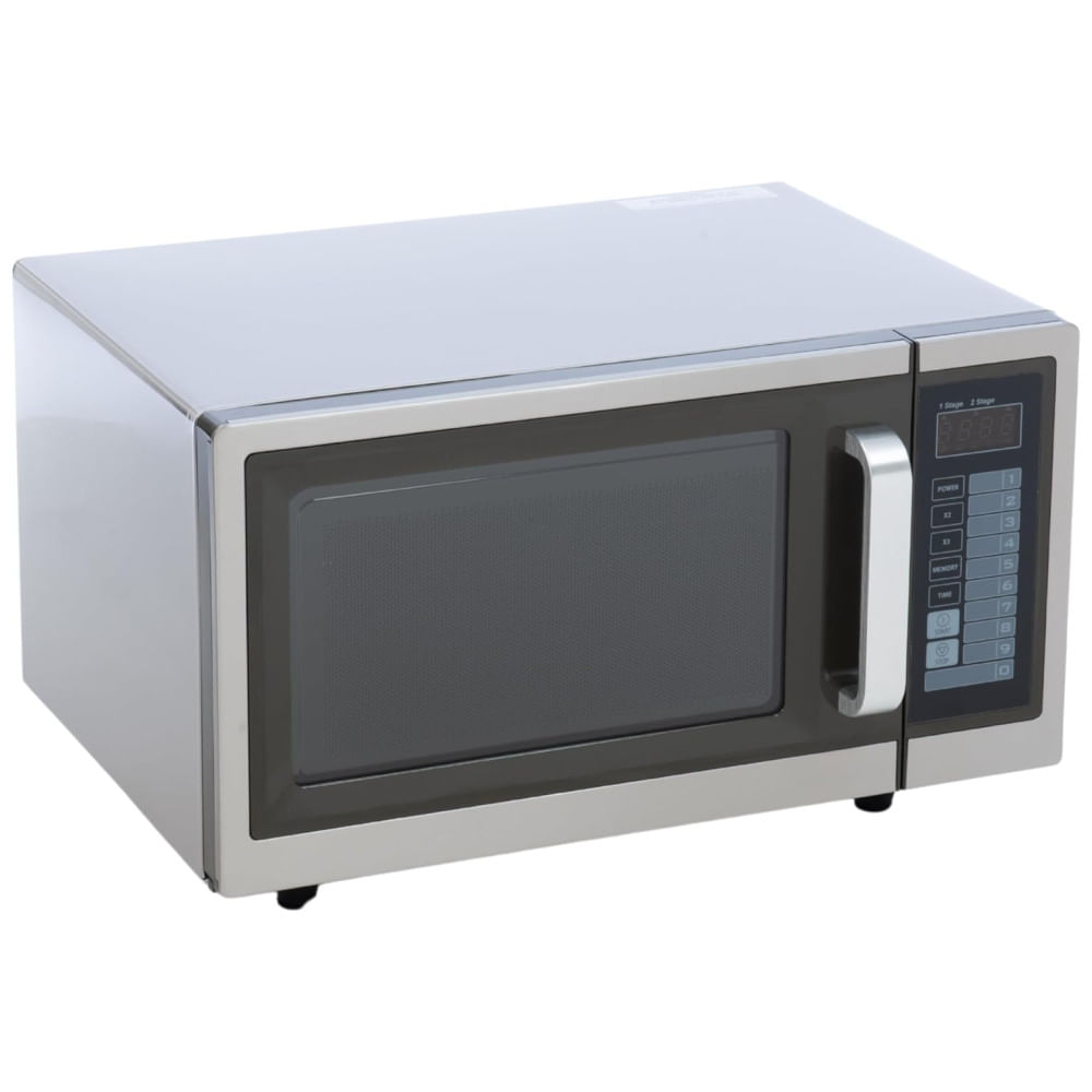 Micro-ondas Comercial com Controle Digital Touch Pad, Interior de 1 Pé Cúbico, Aço Inoxidável, 1000 Watts, Aprovado pela UL e NSF,A-to-Z Supply