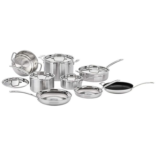 Conjunto-de-Panelas-Cuisinart-13-Pecas-MultiClad-Pro-Imagem-0